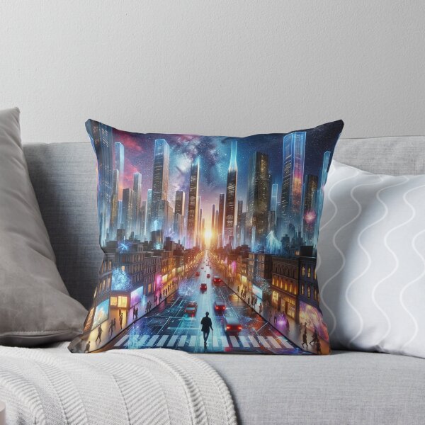 Item preview, Dusk in the Digital Metropolis designed and sold by VirtuArtVisions.