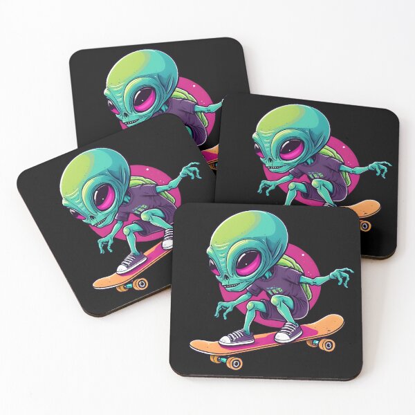 Item preview, Alien Skater designed and sold by MissQuiss.