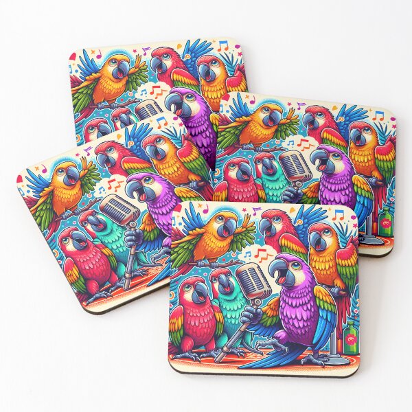Item preview, Parrot's Karaoke Night designed and sold by Felix Tanner.