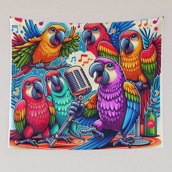 Item preview, Parrot's Karaoke Night designed and sold by Felix Tanner.