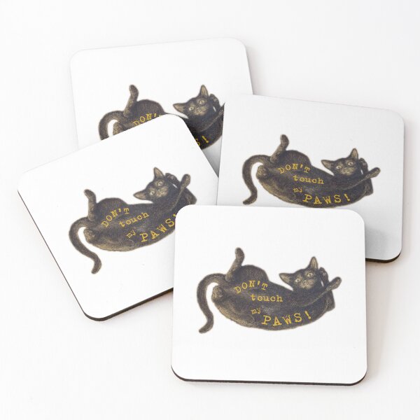 Item preview, Don't touch my paws! designed and sold by alczar.