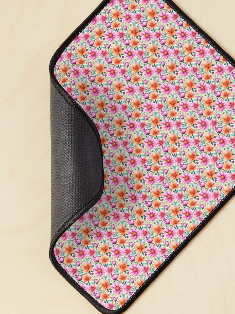 Thumbnail 2 of 5, Mouse Pad, Flower Pattern designed and sold by prozario.