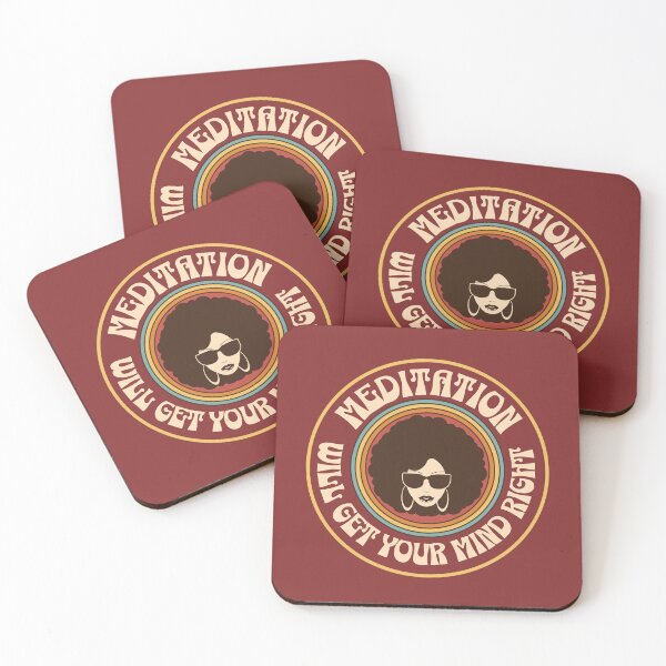 Item preview, Meditation Will Get Your Mind Right designed and sold by Kai Wen Designs.