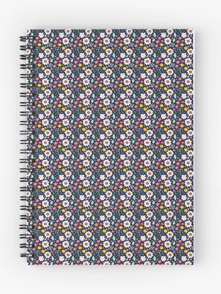 Thumbnail 1 of 3, Journal, Floral Pattern designed and sold by prozario.