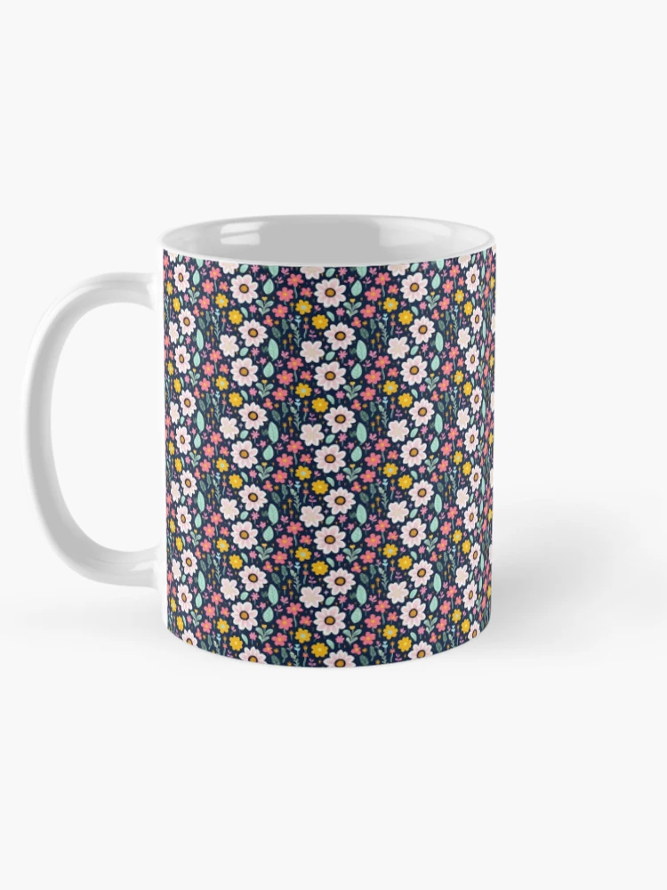 Thumbnail 5 of 6, Coffee Mug, Floral Pattern designed and sold by prozario.