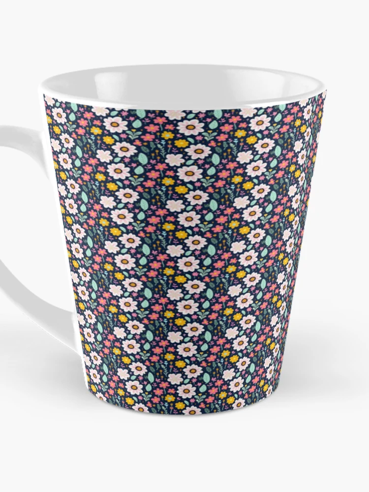 Thumbnail 3 of 4, Coffee Mug, Floral Pattern designed and sold by prozario.