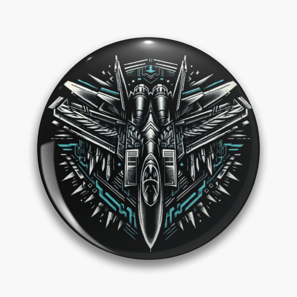 Item preview, F-15 eagle cyberpunk robotic style designed and sold by BeztProductz.