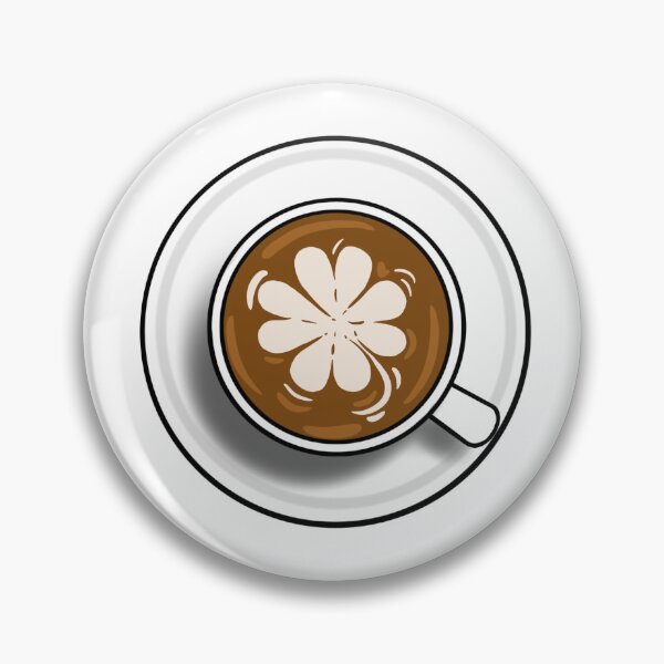 Item preview, Clover Latte Art designed and sold by honeybeepaper.