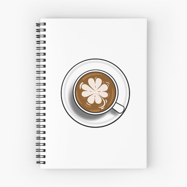 Item preview, Clover Latte Art designed and sold by honeybeepaper.