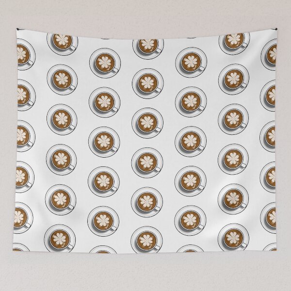 Item preview, Clover Latte Art designed and sold by honeybeepaper.