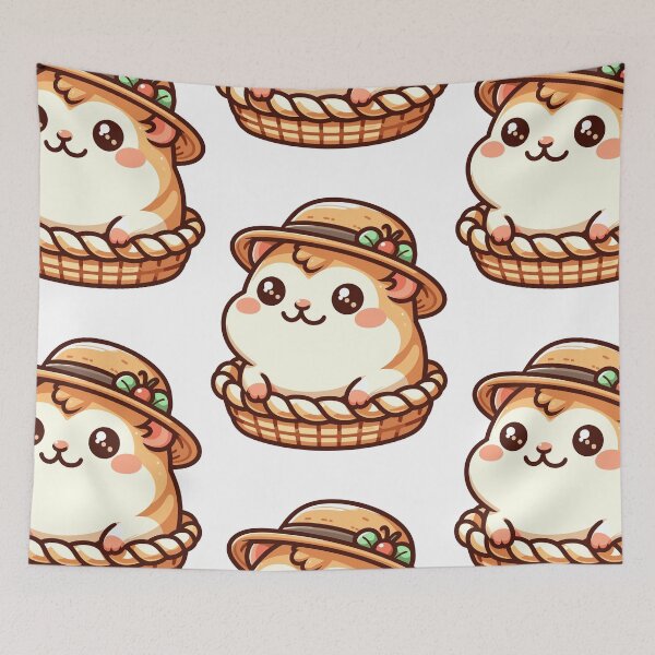 Item preview, Cool Hamster in Hat designed and sold by ArtfulWeave.