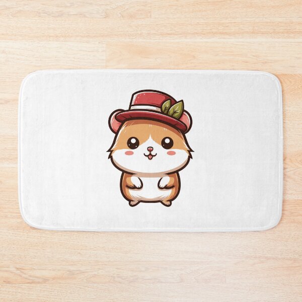 Item preview, Stylish Hamster with Hat designed and sold by ArtfulWeave.