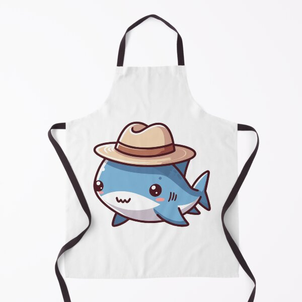 Item preview, Cool Hammerhead Shark in Hat designed and sold by ArtfulWeave.