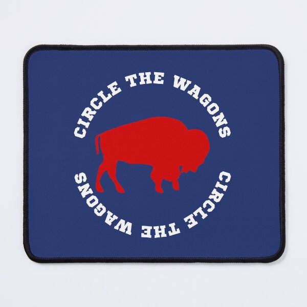 Item preview, Circle the Wagons Buffalo Football Fan designed and sold by LaurenElin.