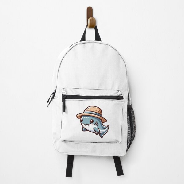 Item preview, Stylish Hammerhead Shark with Hat designed and sold by ArtfulWeave.
