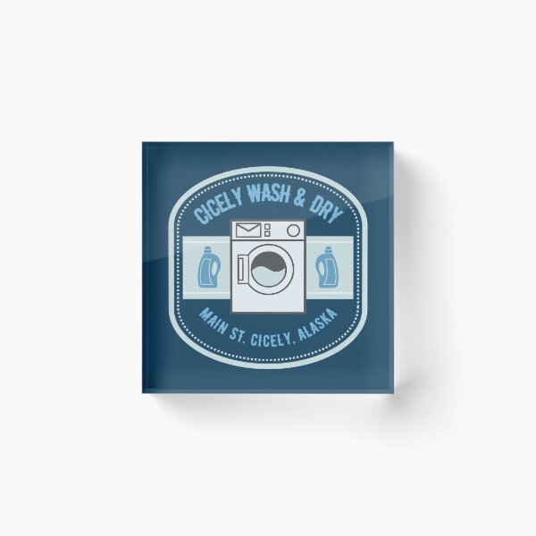Item preview, Cicely Wash and Dry Laundromat Northern Exposure Cicely Alaska designed and sold by SonnyBoyDesigns.