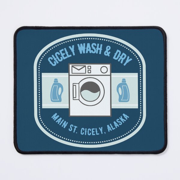 Item preview, Cicely Wash and Dry Laundromat Northern Exposure Cicely Alaska designed and sold by SonnyBoyDesigns.