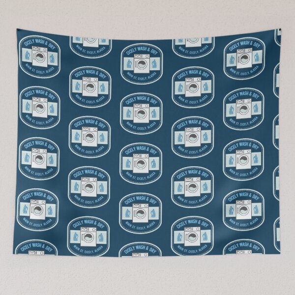 Item preview, Cicely Wash and Dry Laundromat Northern Exposure Cicely Alaska designed and sold by SonnyBoyDesigns.