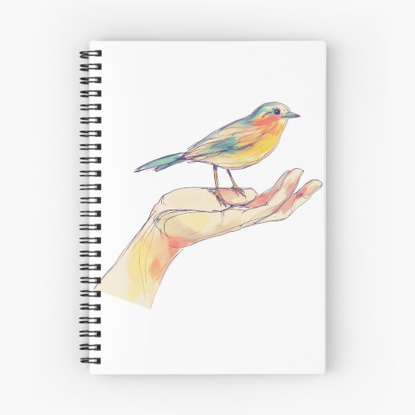 Artikelvorschau, Vogel in der Hand entworfen und verkauft von Decaf2Go.