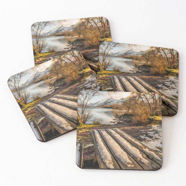 Item preview, Winter Bench Snowdonia designed and sold by AJEvans.