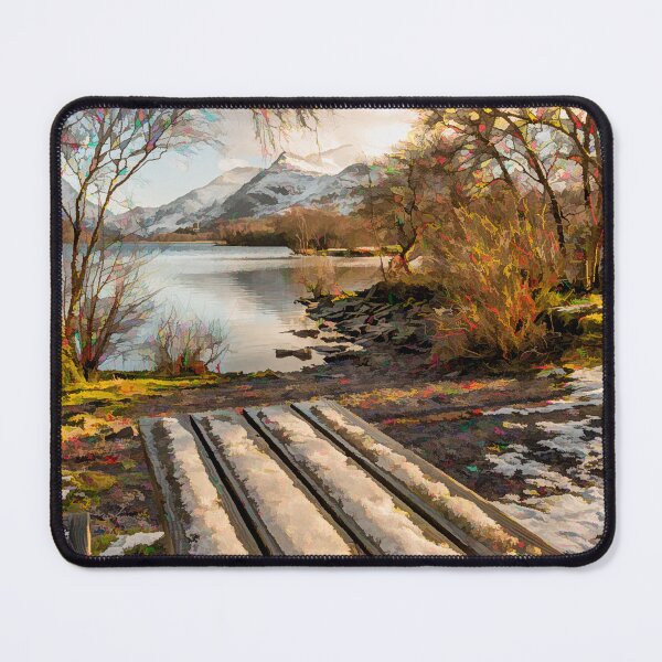 Item preview, Winter Bench Snowdonia designed and sold by AJEvans.
