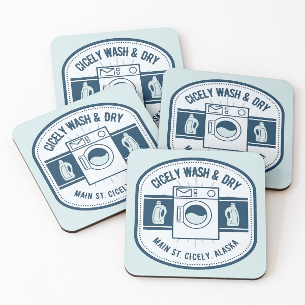 Item preview, Cicely Wash and Dry Laundromat Northern Exposure Cicely Alaska designed and sold by SonnyBoyDesigns.