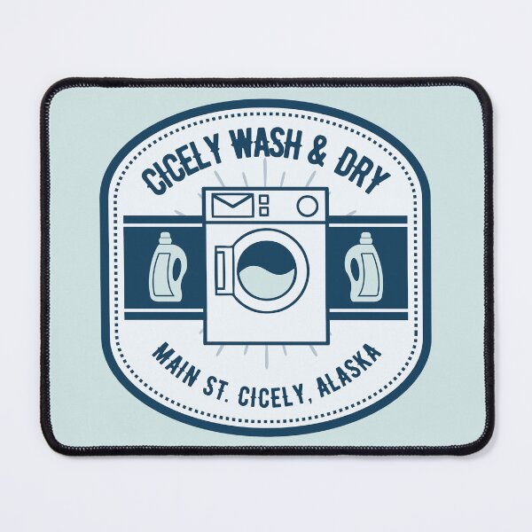 Item preview, Cicely Wash and Dry Laundromat Northern Exposure Cicely Alaska designed and sold by SonnyBoyDesigns.