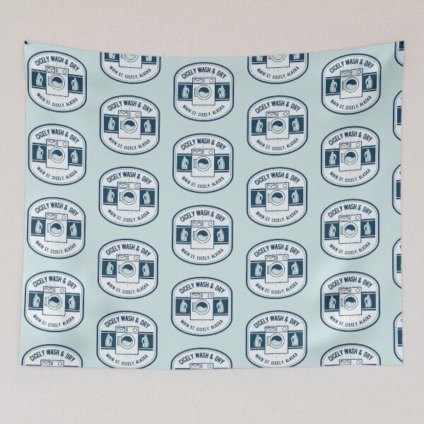 Item preview, Cicely Wash and Dry Laundromat Northern Exposure Cicely Alaska designed and sold by SonnyBoyDesigns.