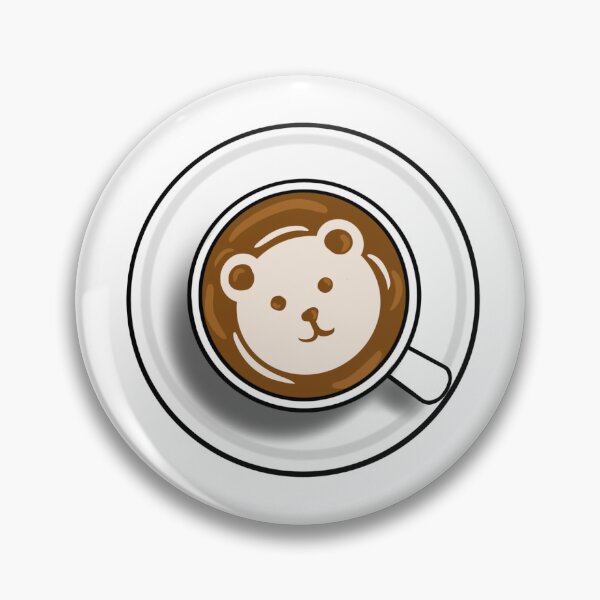 Item preview, Bear Latte Art designed and sold by honeybeepaper.