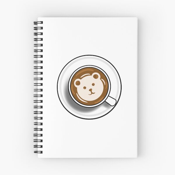 Item preview, Bear Latte Art designed and sold by honeybeepaper.