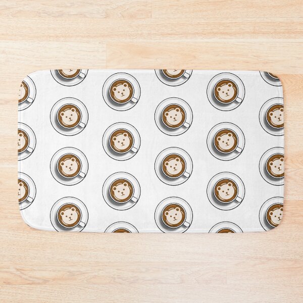 Item preview, Bear Latte Art designed and sold by honeybeepaper.