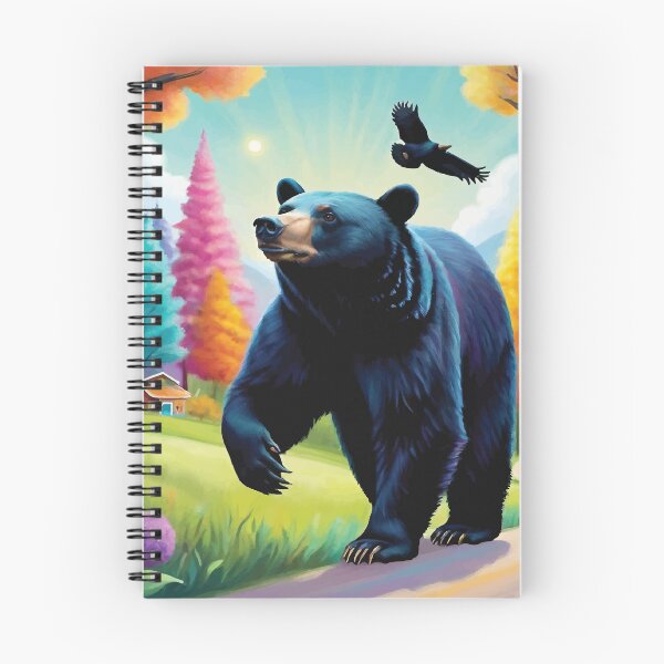 Item preview, Black bear and the bird. designed and sold by maulbang.