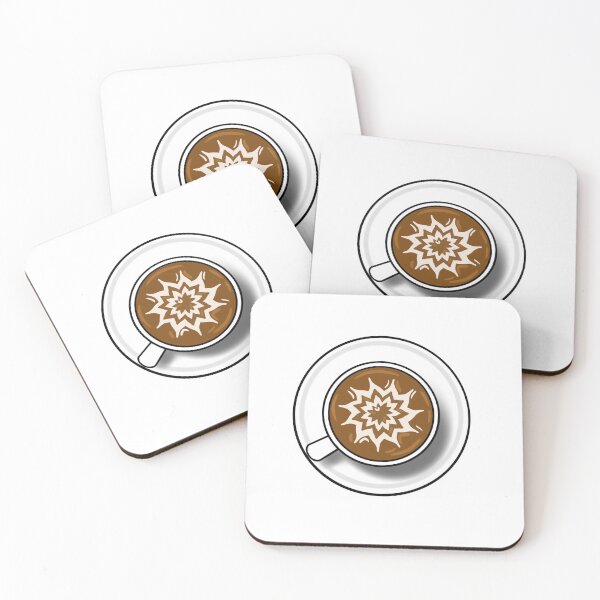 Item preview, Mandala Latte Art designed and sold by honeybeepaper.
