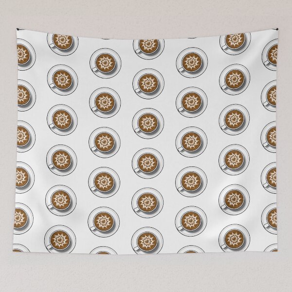 Item preview, Mandala Latte Art designed and sold by honeybeepaper.