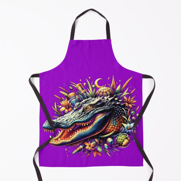 Item preview, BEAUTIFUL CAIMAN HEAD - #9900CC designed and sold by Marlon Oseguera.