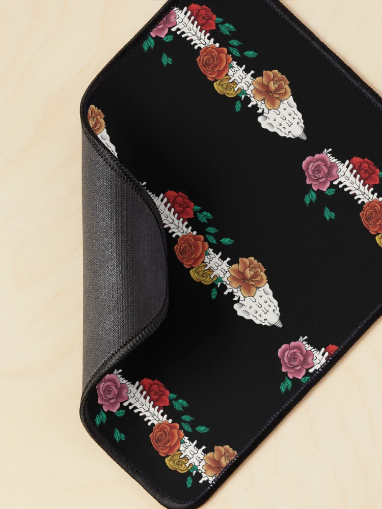 Thumbnail 2 of 5, Mouse Pad, Spine and Roses designed and sold by Ron's Designs.