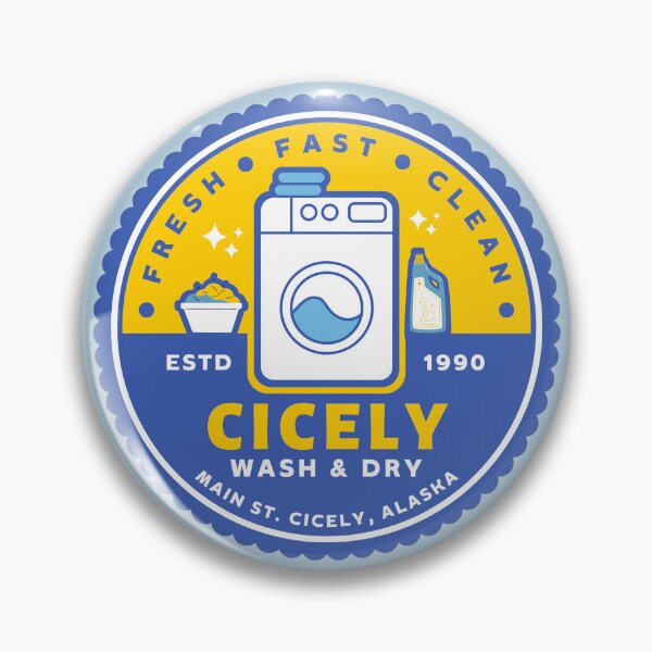 Item preview, Cicely Wash and Dry Laundromat Northern Exposure Cicely Alaska designed and sold by SonnyBoyDesigns.