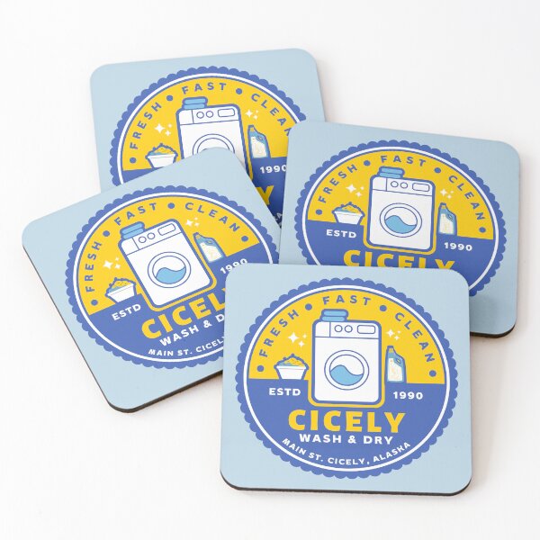Item preview, Cicely Wash and Dry Laundromat Northern Exposure Cicely Alaska designed and sold by SonnyBoyDesigns.
