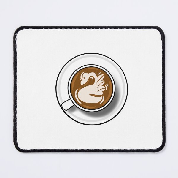 Item preview, Swan Latte Art designed and sold by honeybeepaper.