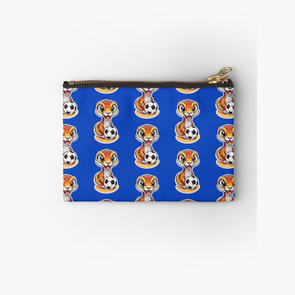 Item preview, Cute Sniger Tiger Snake Playing Soccer designed and sold by AStar17.