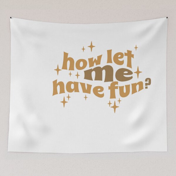 Item preview, Who Let Me Have Fun designed and sold by ANNINOART ⭐⭐⭐⭐⭐.