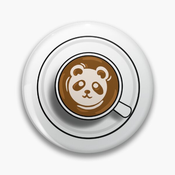 Item preview, Panda Latte Art designed and sold by honeybeepaper.
