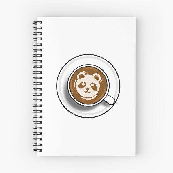 Item preview, Panda Latte Art designed and sold by honeybeepaper.