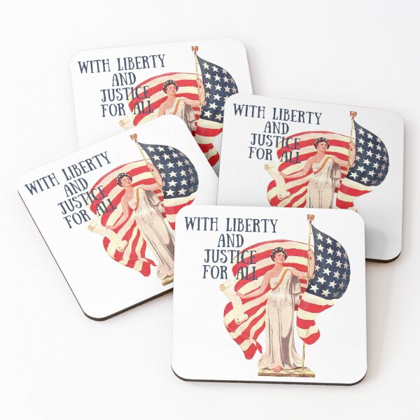 Item preview, With Liberty and Justice For All! - USA Pride for 4th of July designed and sold by SSustainable.