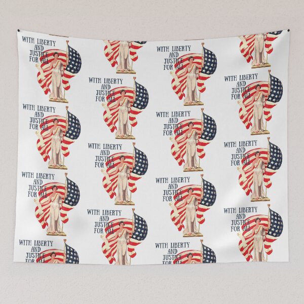 Item preview, With Liberty and Justice For All! - USA Pride for 4th of July designed and sold by SSustainable.