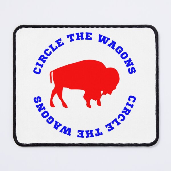 Item preview, Buffalo Football Circle the Wagons designed and sold by LaurenElin.