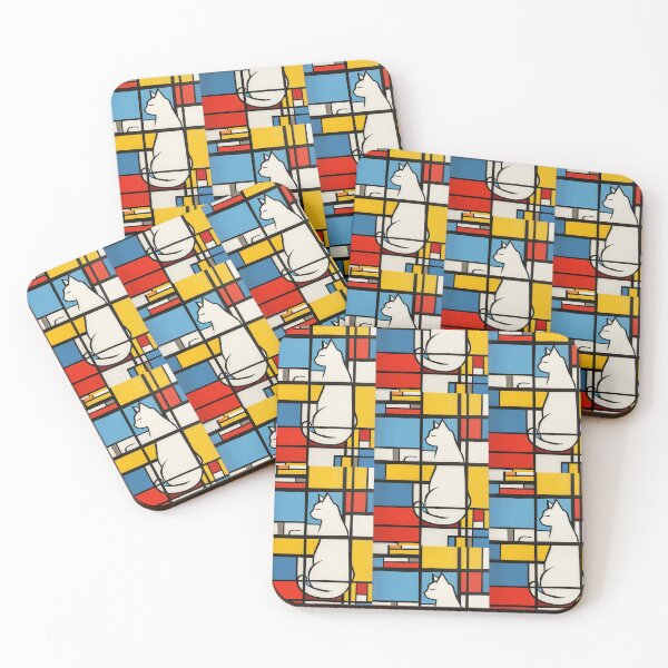 Item preview, Colorful Cat Abstract designed and sold by Piotrek0001.