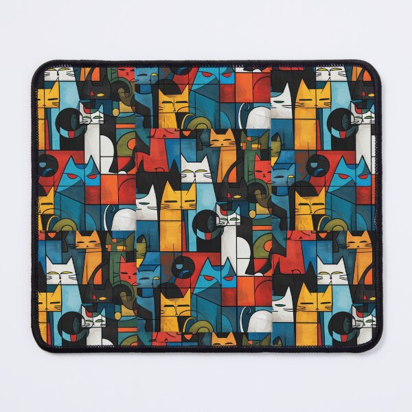 Item preview, Colorful Cat Abstract designed and sold by Piotrek0001.