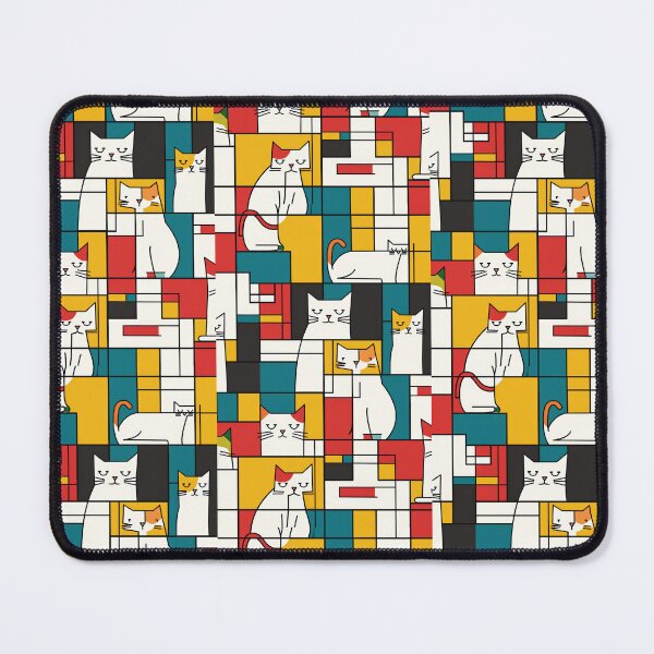 Item preview, Colorful Cat Abstract designed and sold by Piotrek0001.