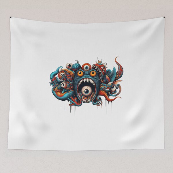 Item preview, Cute Eye Funny Monster  designed and sold by Klysztof.
